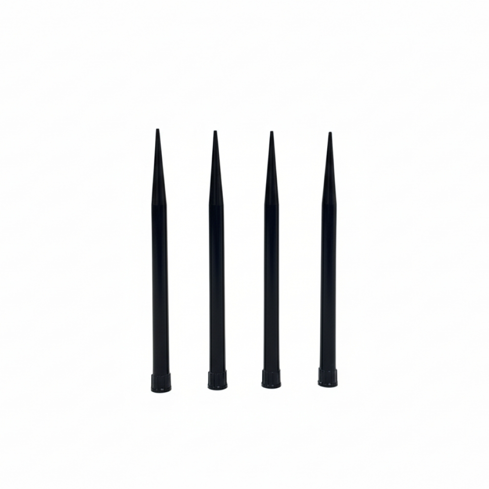 Ponteira descartável condutiva para automação, sem frame e rack, sem filtro, 1000uL, caixa com 10.000 unidades para Equipamentos Tecan, Ref: TT1000A-0-B