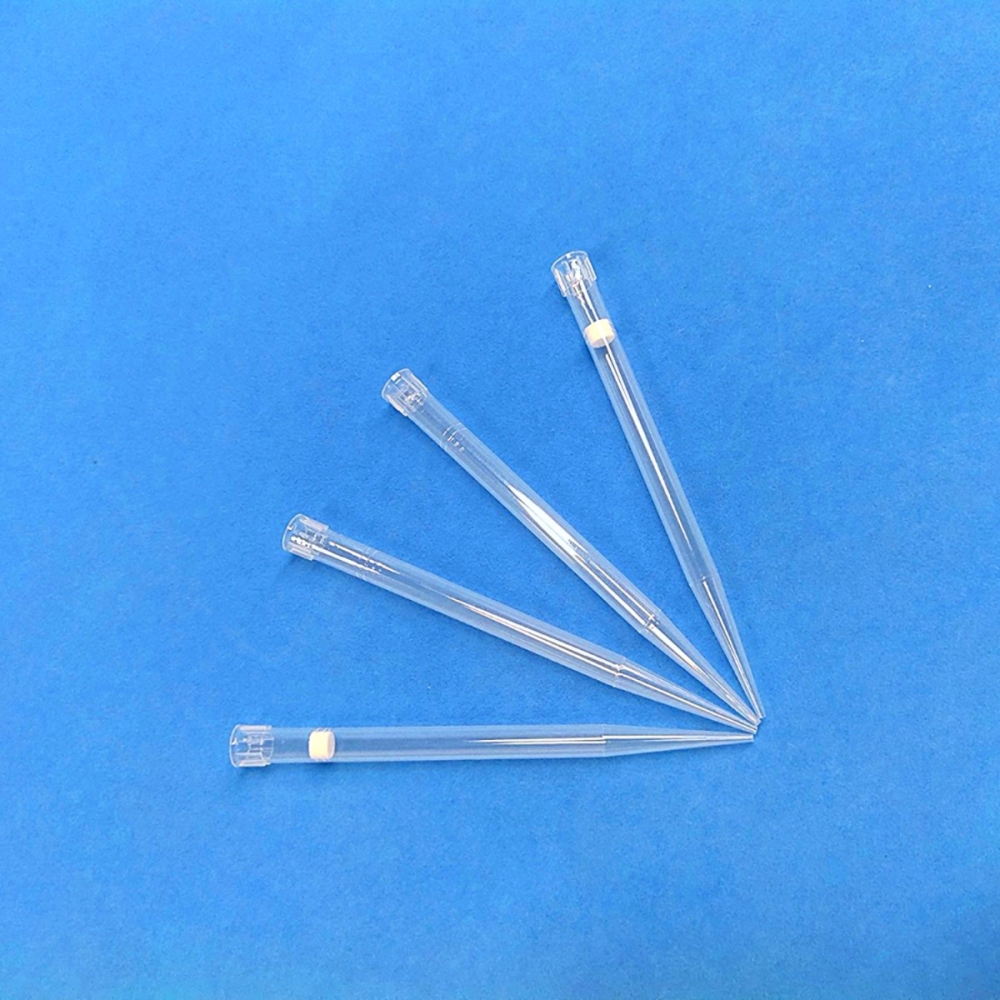 Ponteira descartável transparente para automação, sem frame e rack, sem filtro, 1000uL, caixa com 10.000 unidades para Equipamentos Tecan, Ref: TT1000A-0-T