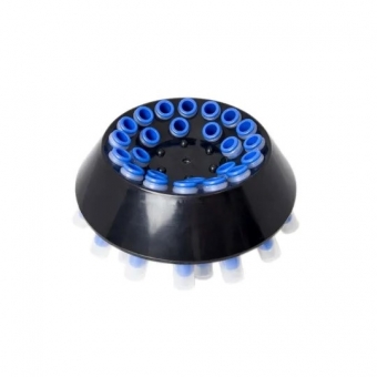 Rotor de ângulo fixo para 24 tubos de 10 mL para centrífuga K14-4000, Kasvi., Ref: K14-4003
