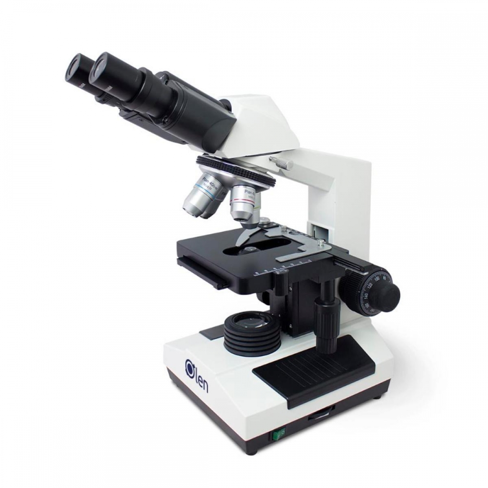 Microscópio Binocular LED Objetiva Acromática 4, 10, 40, 100X, Kasvi, Ref: K55-BA