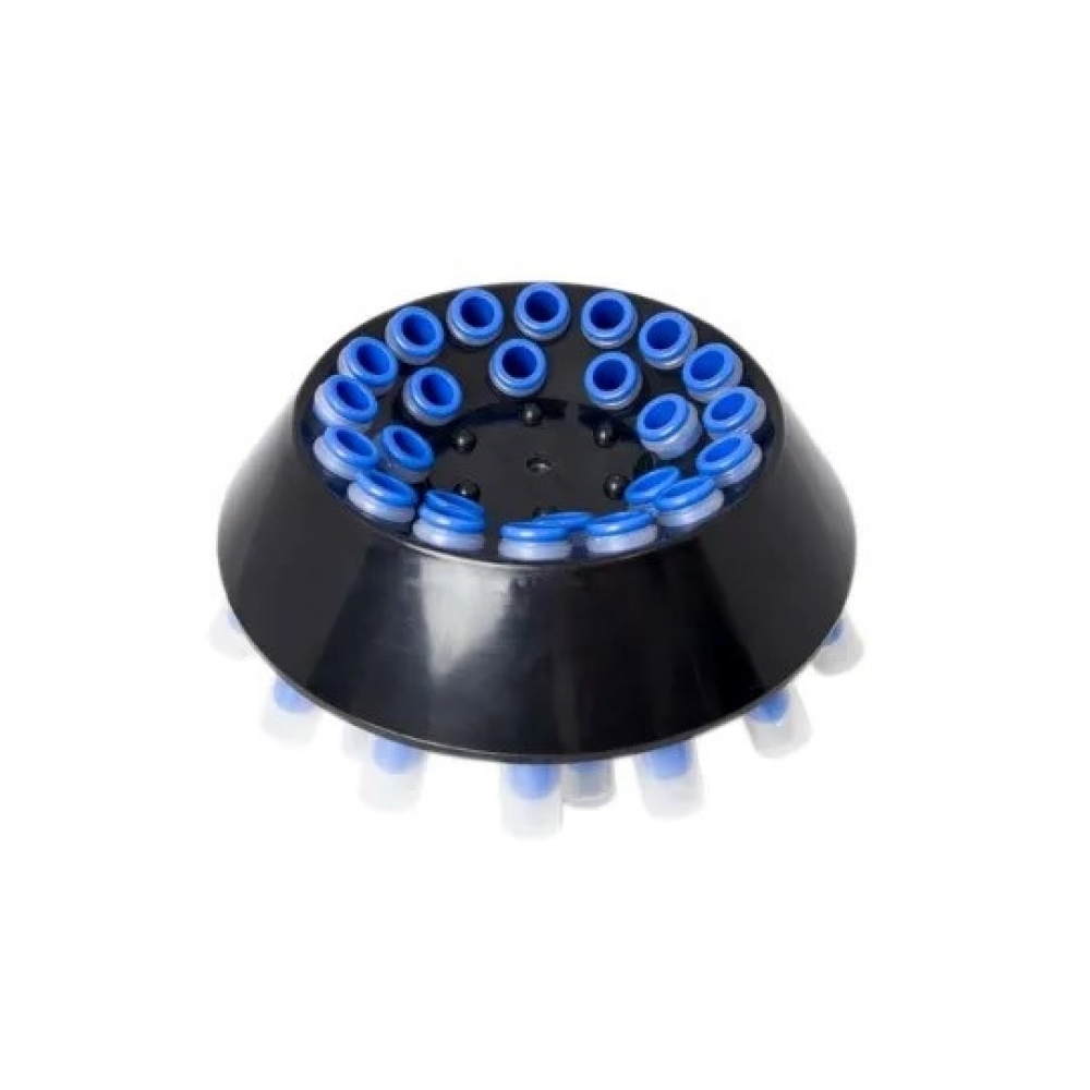 Rotor de ângulo fixo para 24 tubos de 10 mL para centrífuga K14-4000, Kasvi., Ref: K14-4003