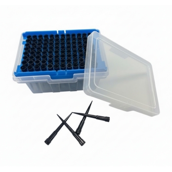 Ponteira descartável condutiva para automação, sem frame e rack, sem filtro, 200uL, caixa com 20.000 unidades para Equipamentos Tecan, Ref: TT200A-0-B